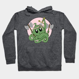 Octopus Barbarian - Dungeons and Dragons Hoodie